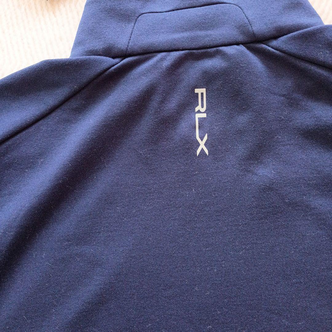 RLX ネイビー ハーフジップ メンズウェア Mサイズ