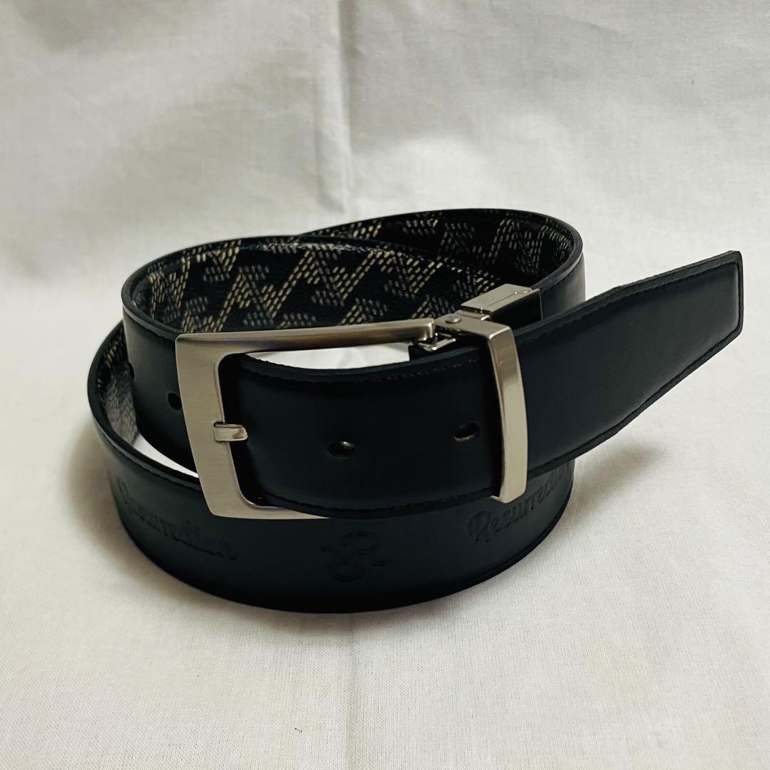 Resurrection リバーシブルベルト　ブラック