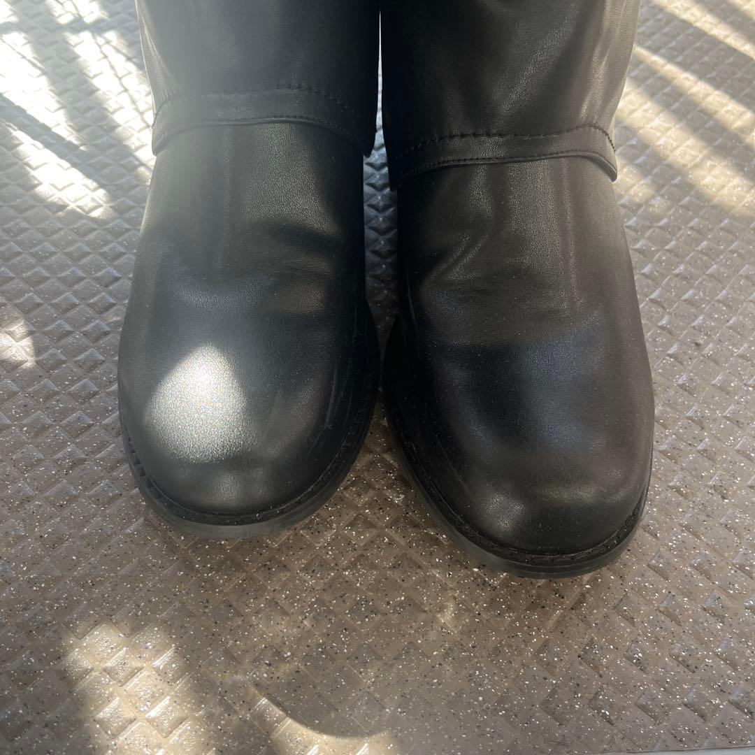 FRAY I.D ゲートルロングブーツ 黒 38サイズ