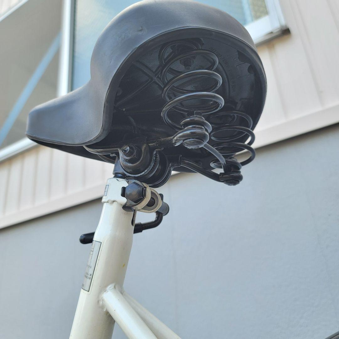 CANORO 20インチ 折りたたみ自転車 ホワイト