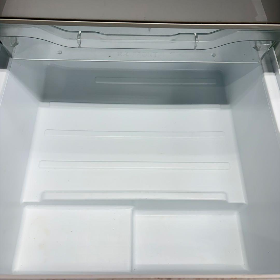 717 ガラスパネル大型冷蔵庫　400L強　小型　家庭用　自動製氷　左開き　綺麗