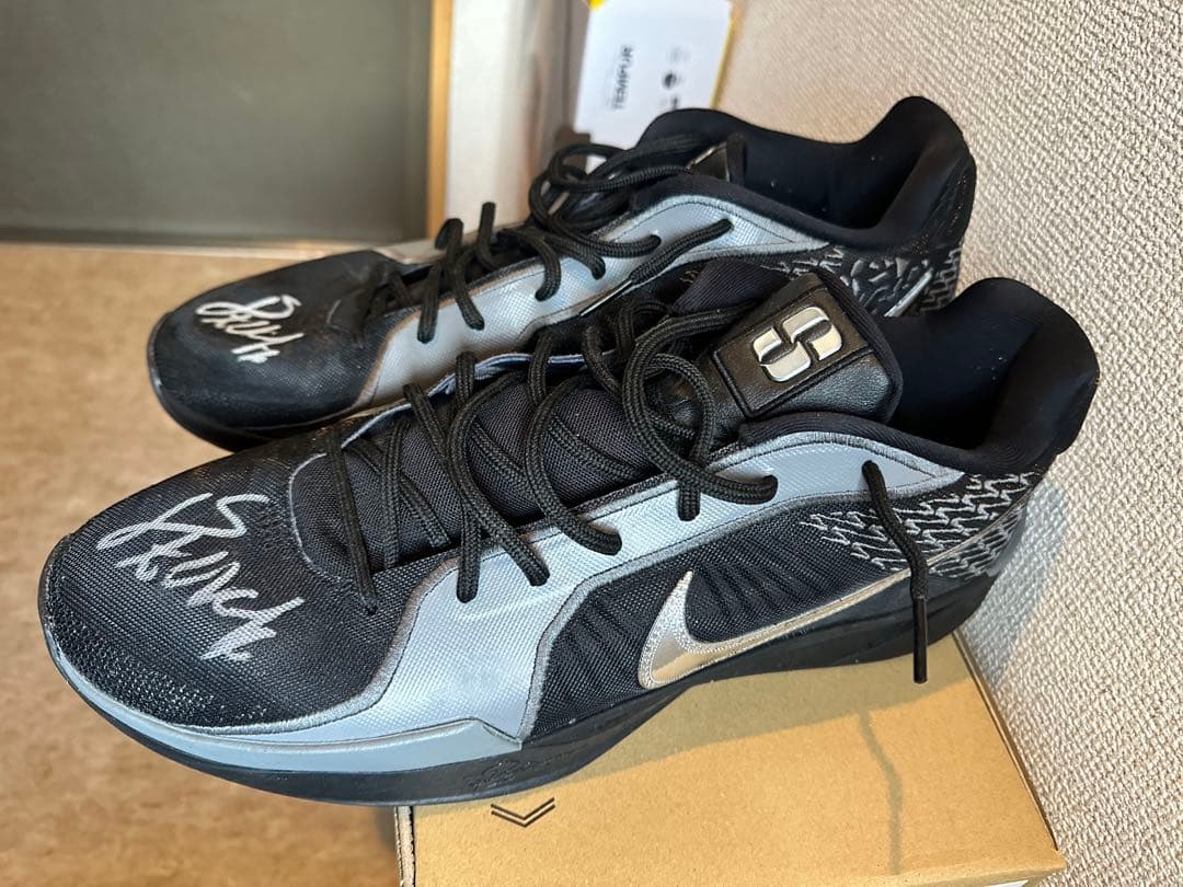 一番賞一等賞 NBA元ブルズ フェリシオ直筆サインシューズ