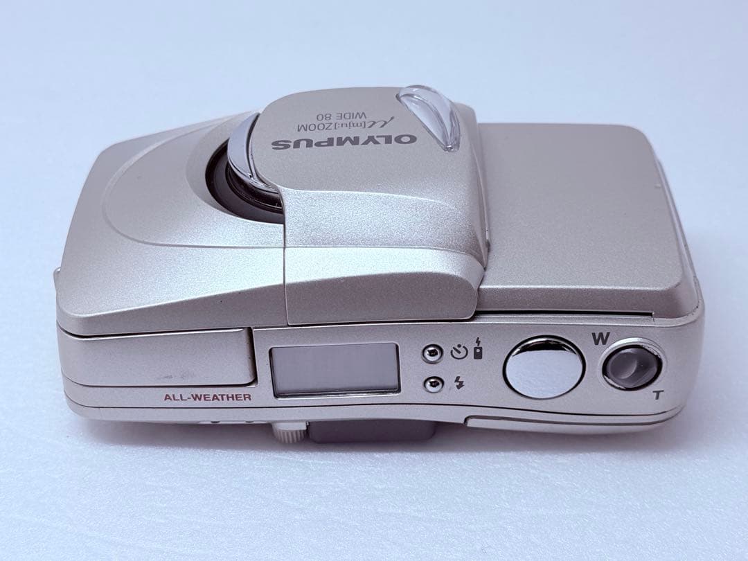 OLYMPUS μ ZOOM WIDE 80 動作確認済 フィルムカメラ