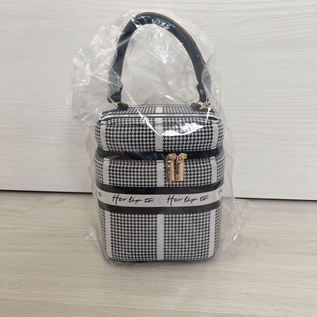 バッグ HLT Jacquard Vanity Bag - silver / F