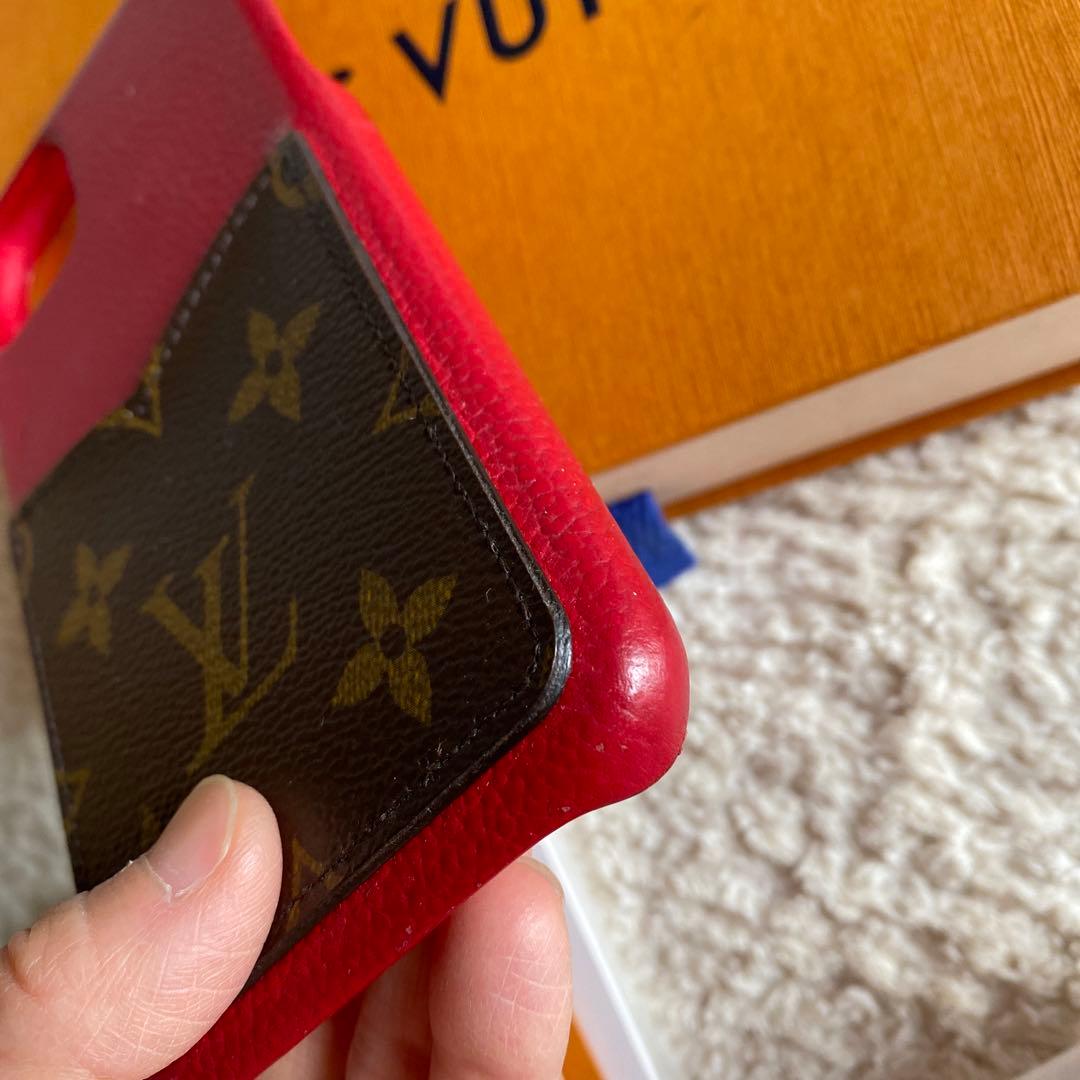 ルイヴィトン　バンパー　赤　iPhone 11Pro Max