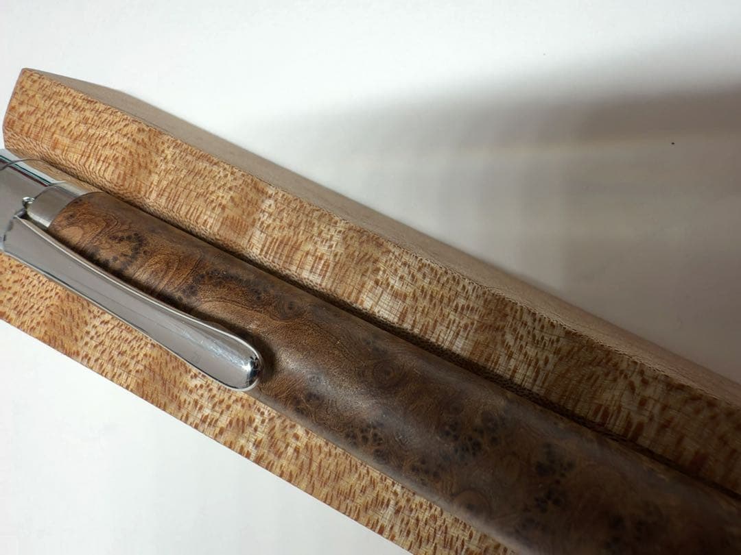 工房楔　杉　瘤杢　ルーチェペン　ボールペン　筆記具