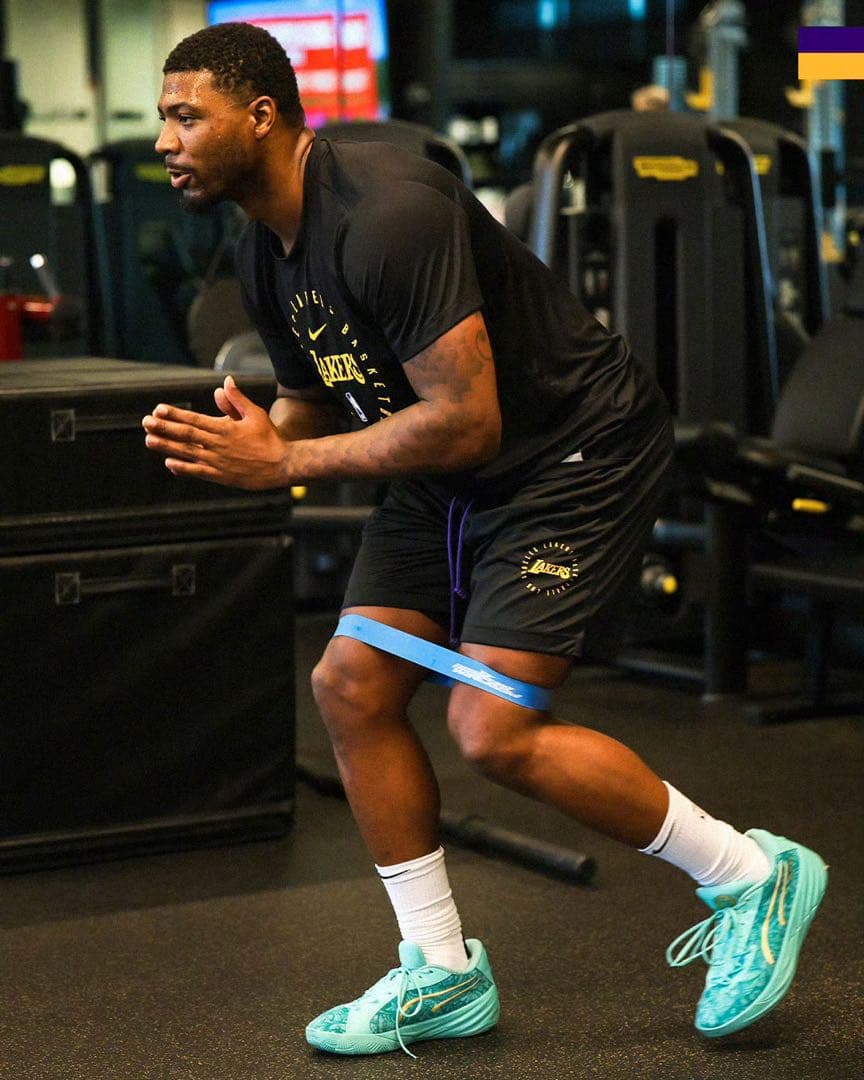 ナイキレイカーズNBA25シーズン選手支給品プラクティスTシャツMサイズ