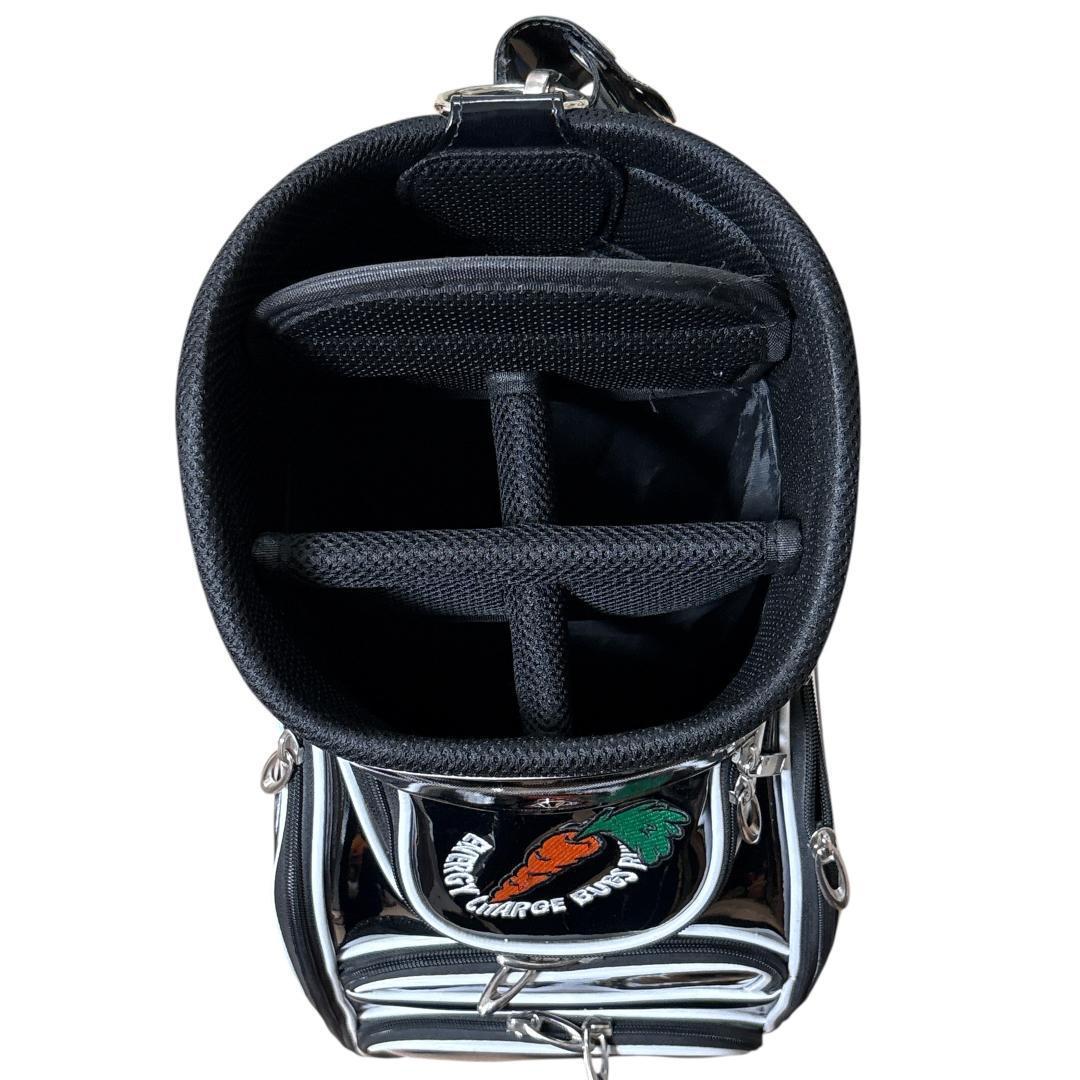 BUGS BUNNY ゴルフキャディバッグ エナメルブラック [希少]