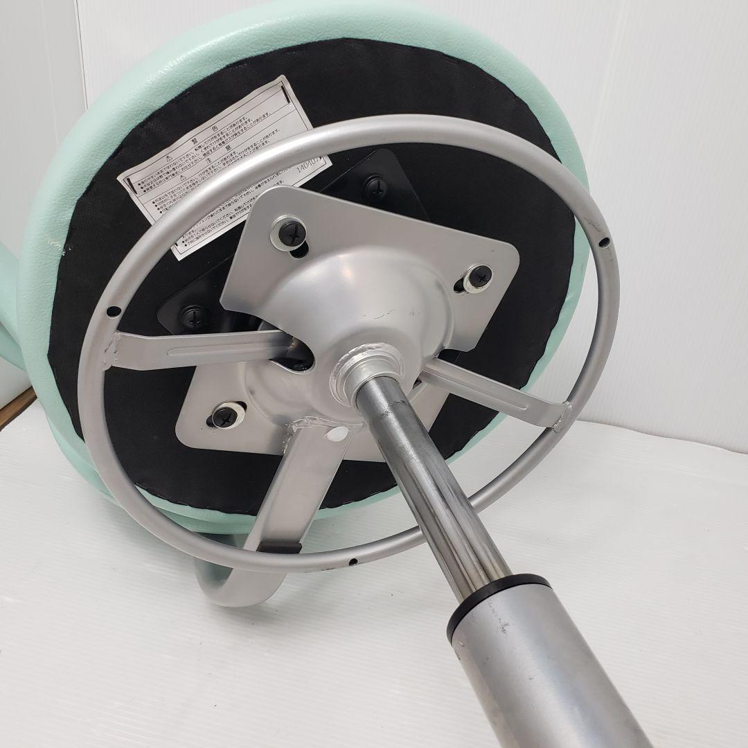 ③病院ドクター用丸椅子　藤沢工業　ACS700LBL　オフィースチェア　送料込み