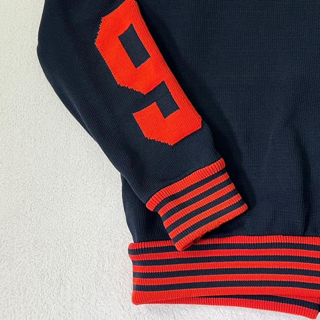 美品【PEARLY GATES】ゴルフフルジップニットジャケット 89ロゴ刺繍