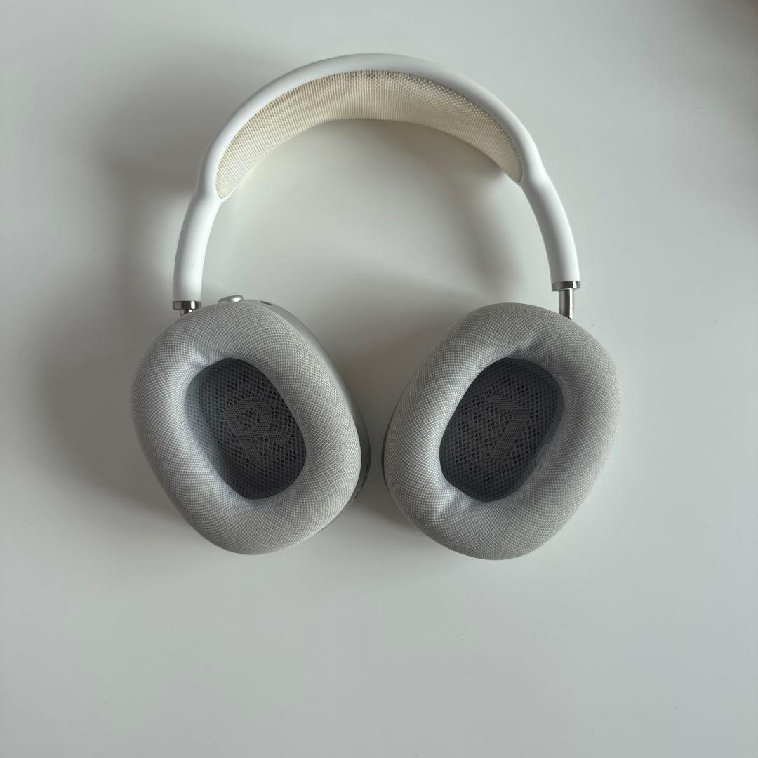 AirPods Pro Maxワイヤレスヘッドホン シルバー ホワイト