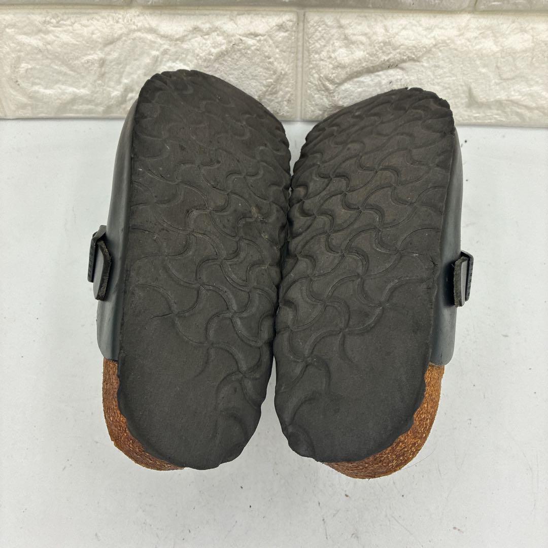 【良品】ビルケンシュトック ボストン サボサンダル 23cm ブラック ナロー幅