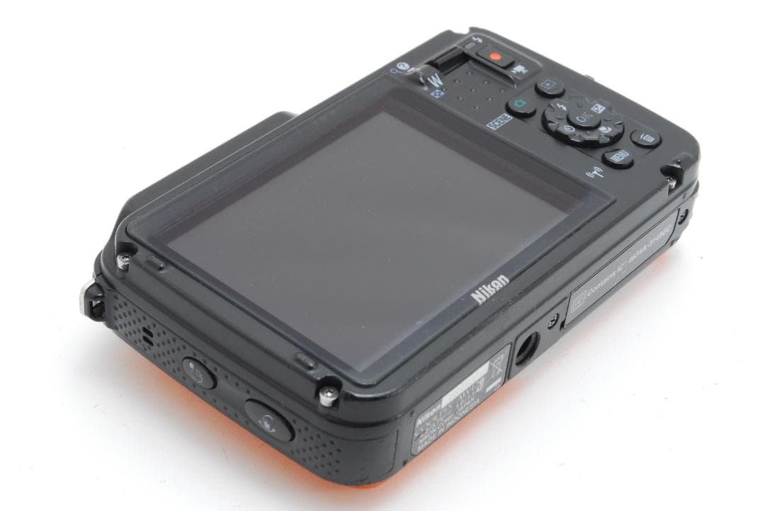 Nikon Coolpix aw120 オレンジ色 デジタルカメラ 動作確認済み