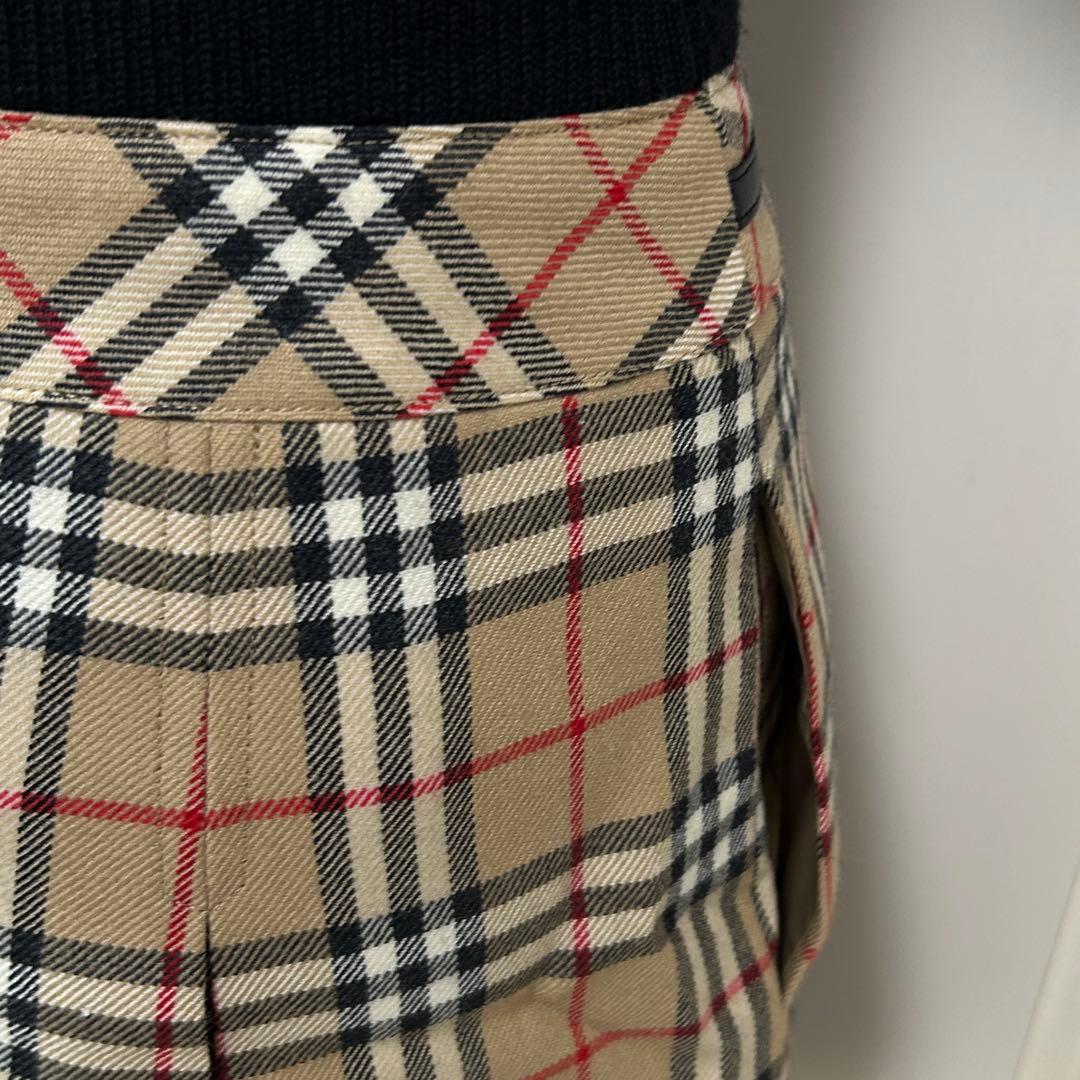 美品✨バーバリーロンドン ノバチェック ドッキングワンピース ブラック S