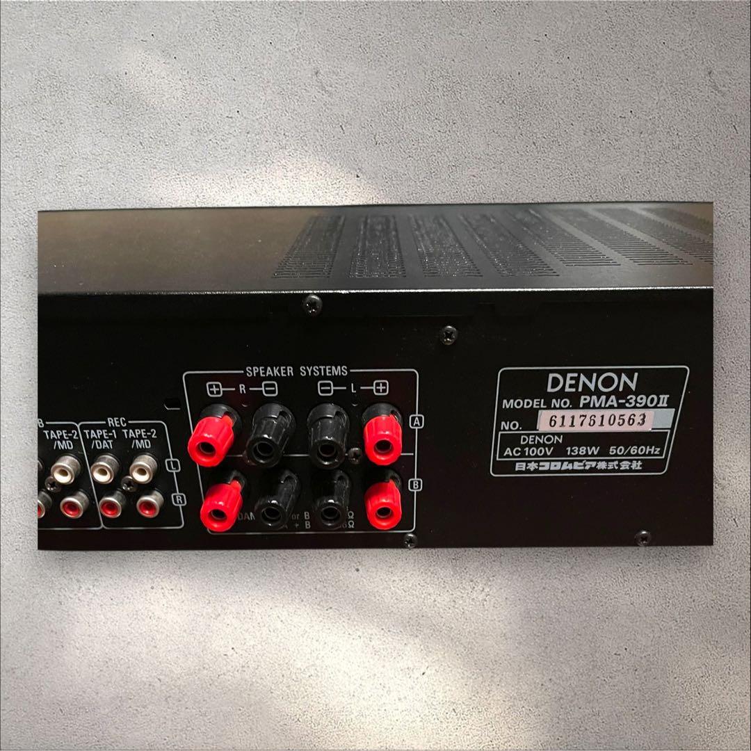 DENON プリメインアンプ PMA-390Ⅱ ブラック