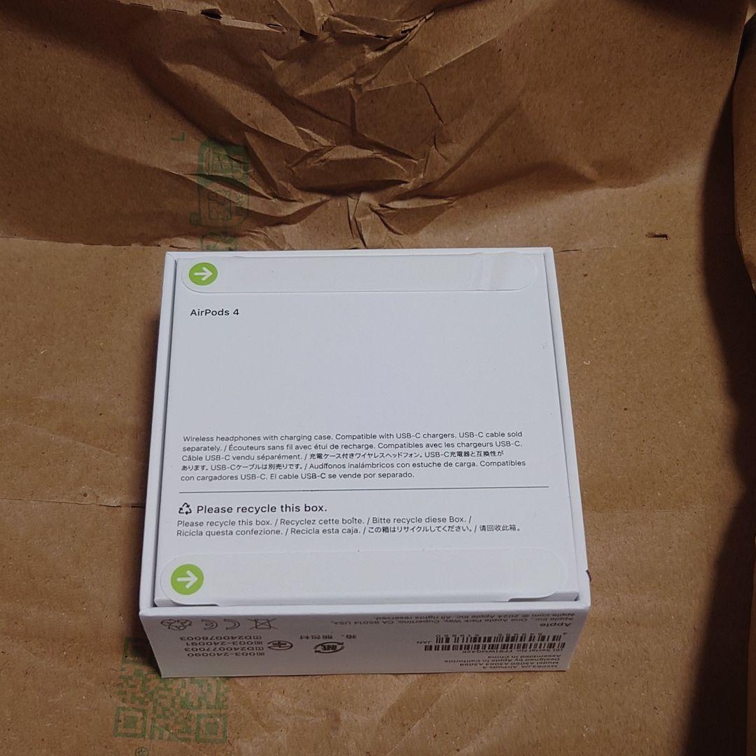 イヤホン airpods4