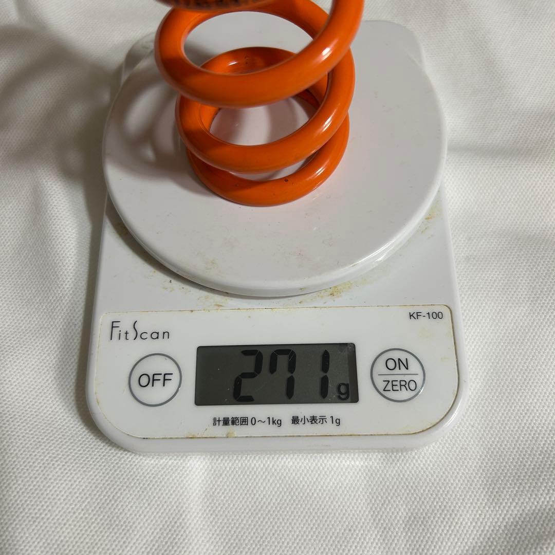 【美品】FOX 軽量コイル スプリング 375x2.65/67mm