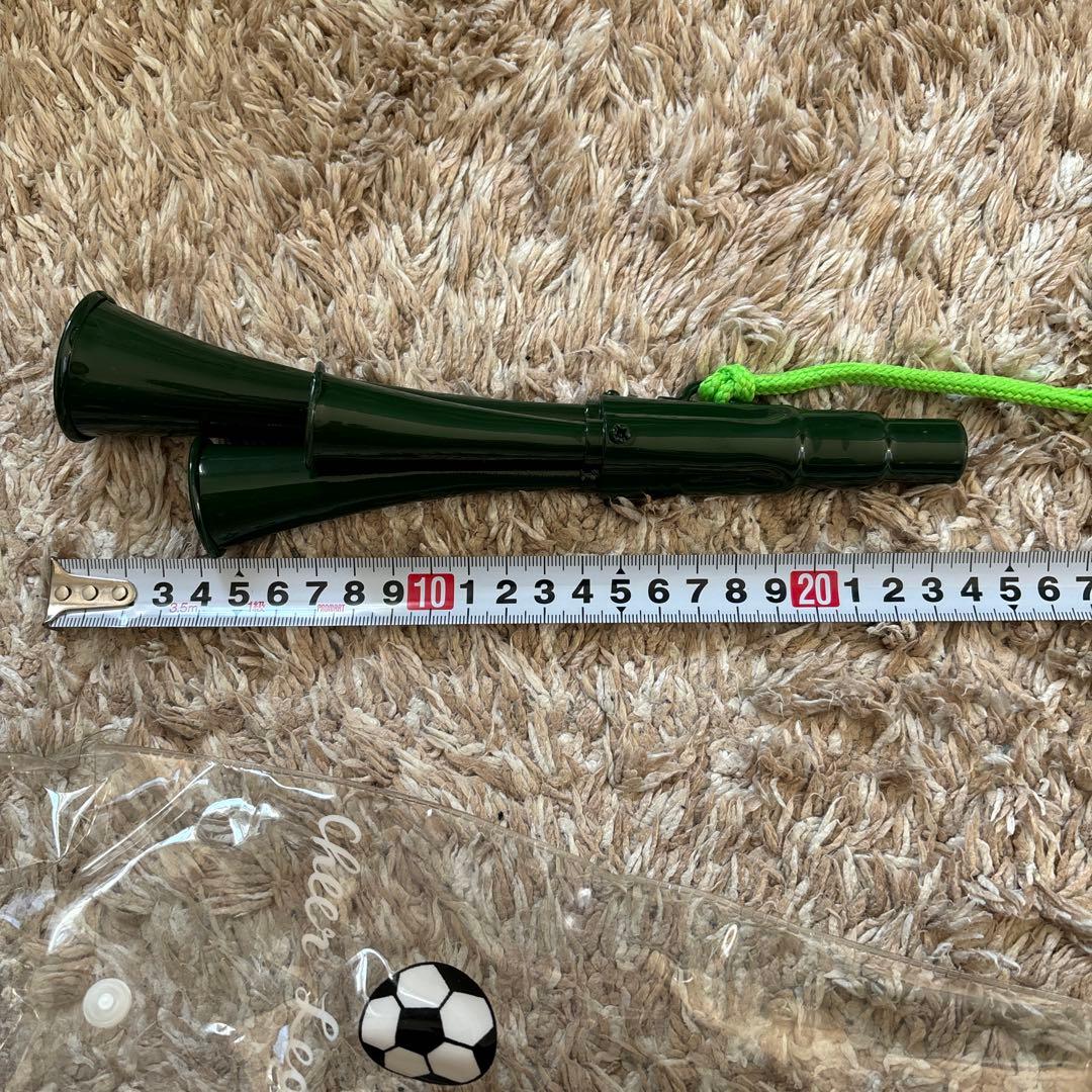 サッカー観戦に　3連チアホーン