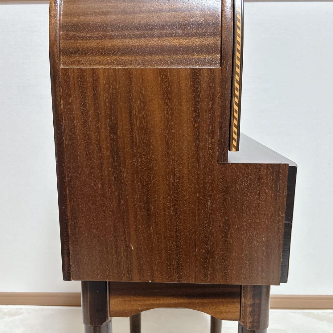 ライティングデスク ライティングビューロー 書斎　アンティーク 昭和レトロ 木製