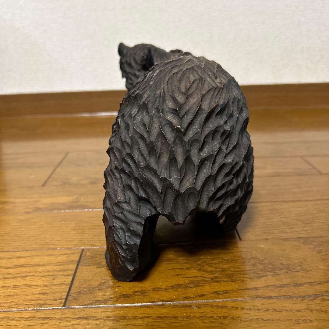 木彫り 熊 四代目 忠行作