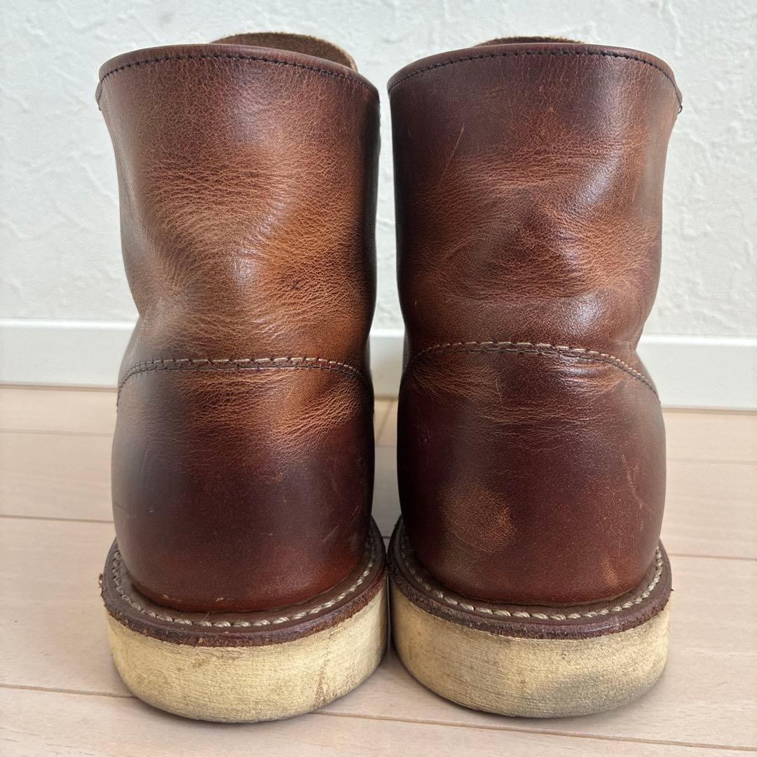 レッドウィング　US6D 赤茶9111 日本サイズ24.5cm 美品