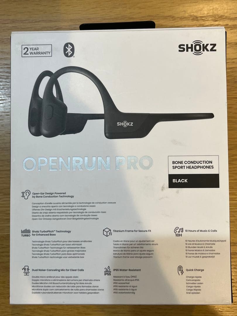 イヤホン Shokz OPENRUN PRO Black SKZ-EP-000007