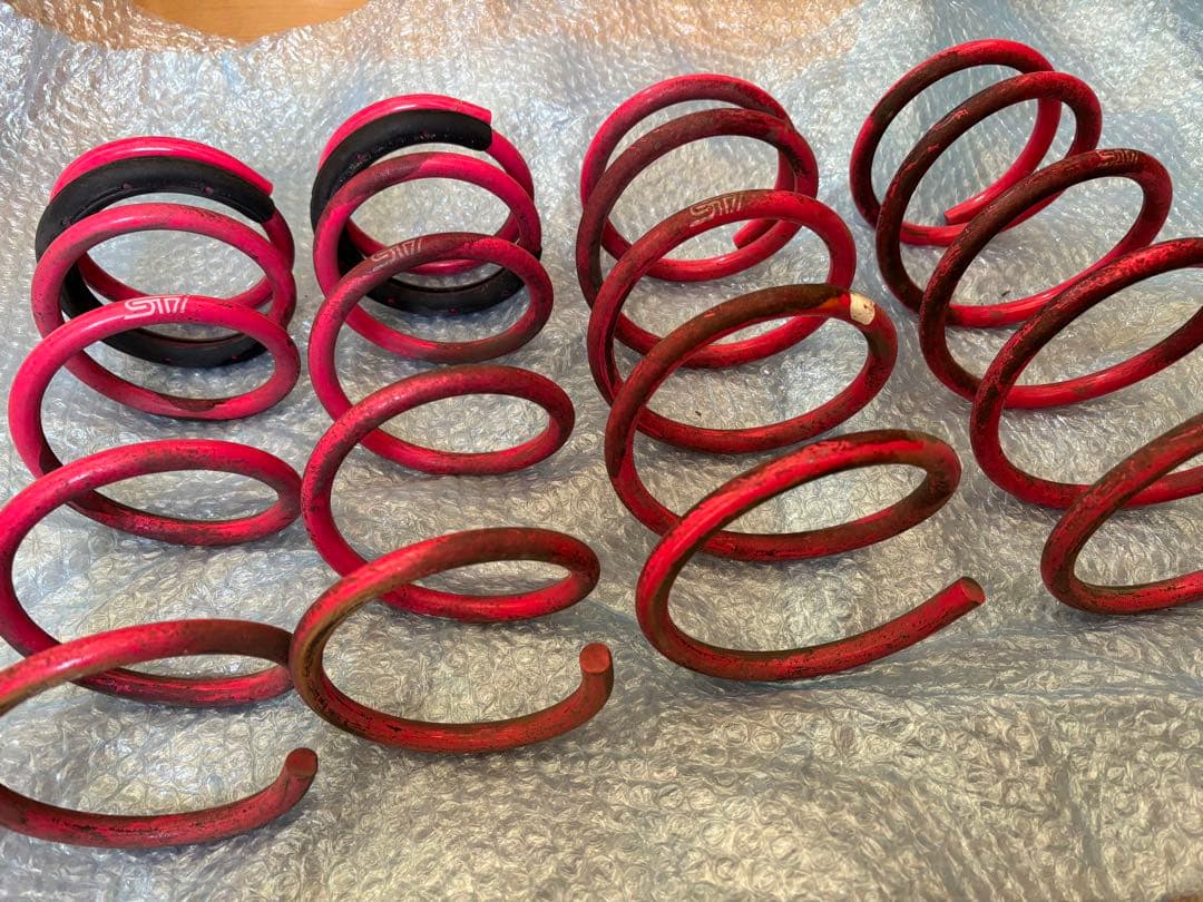 BRZ ZC6 / 86 ZN6 用 STI ローダウンスプリング 4本セット