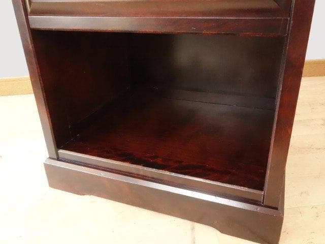 北海道民芸家具　ナイトテーブル　サイドテーブル　 再塗装済　ＵＳＥＤ