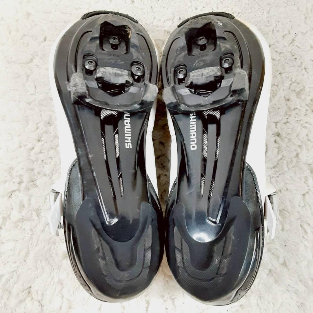 美品 25.8㎝◎シマノ ビンディングシューズ RP3 SH-RP300-EW