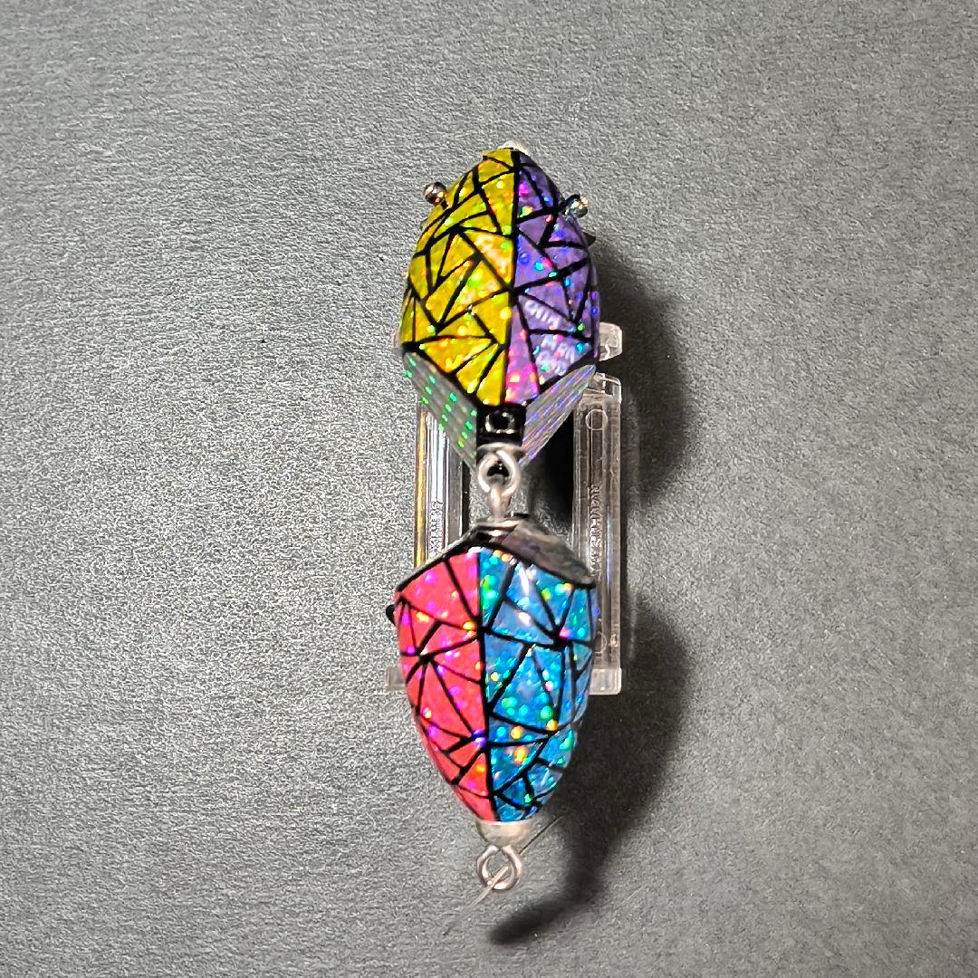 実績ルアーセット❗wood製 【ガシャーン3個】STOCKLURES