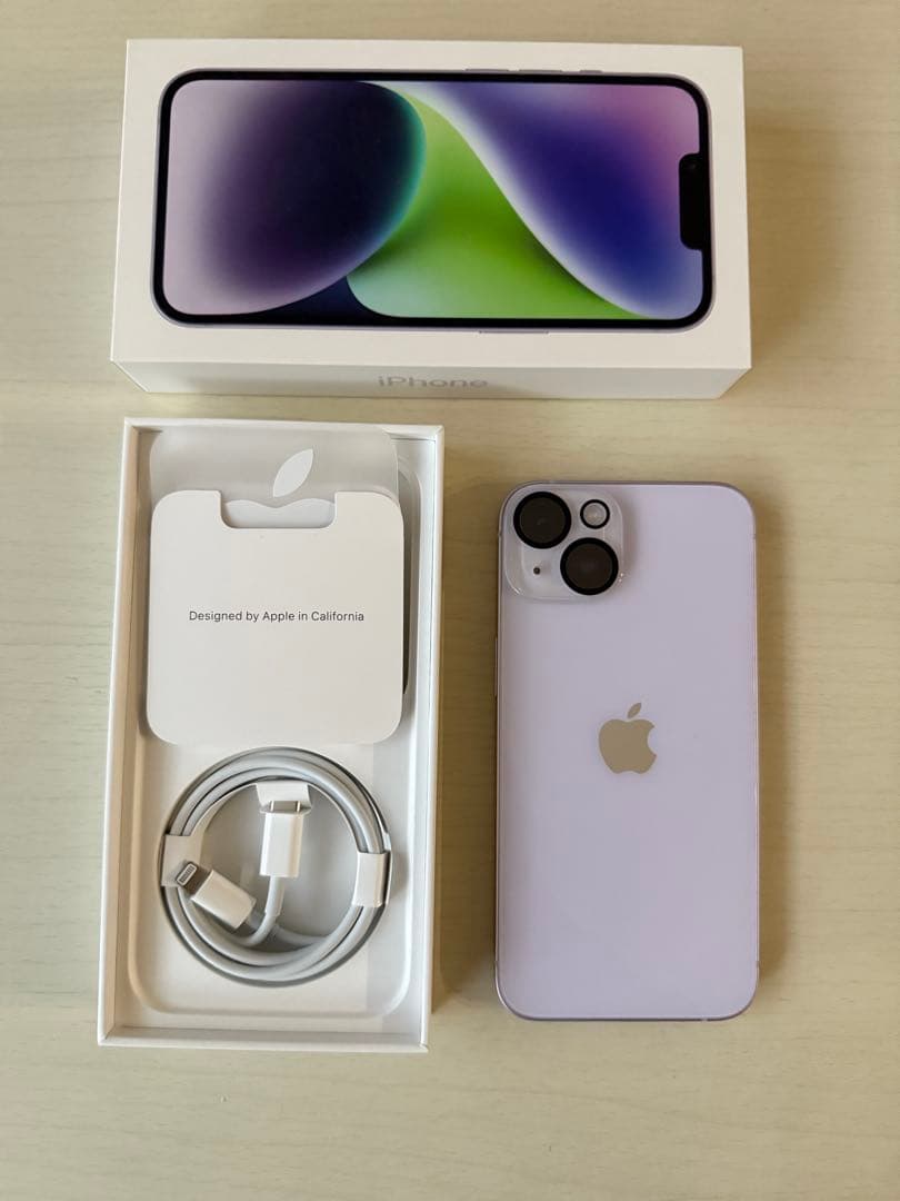 値下げ　Apple iPhone 14 512GB パープル 本体