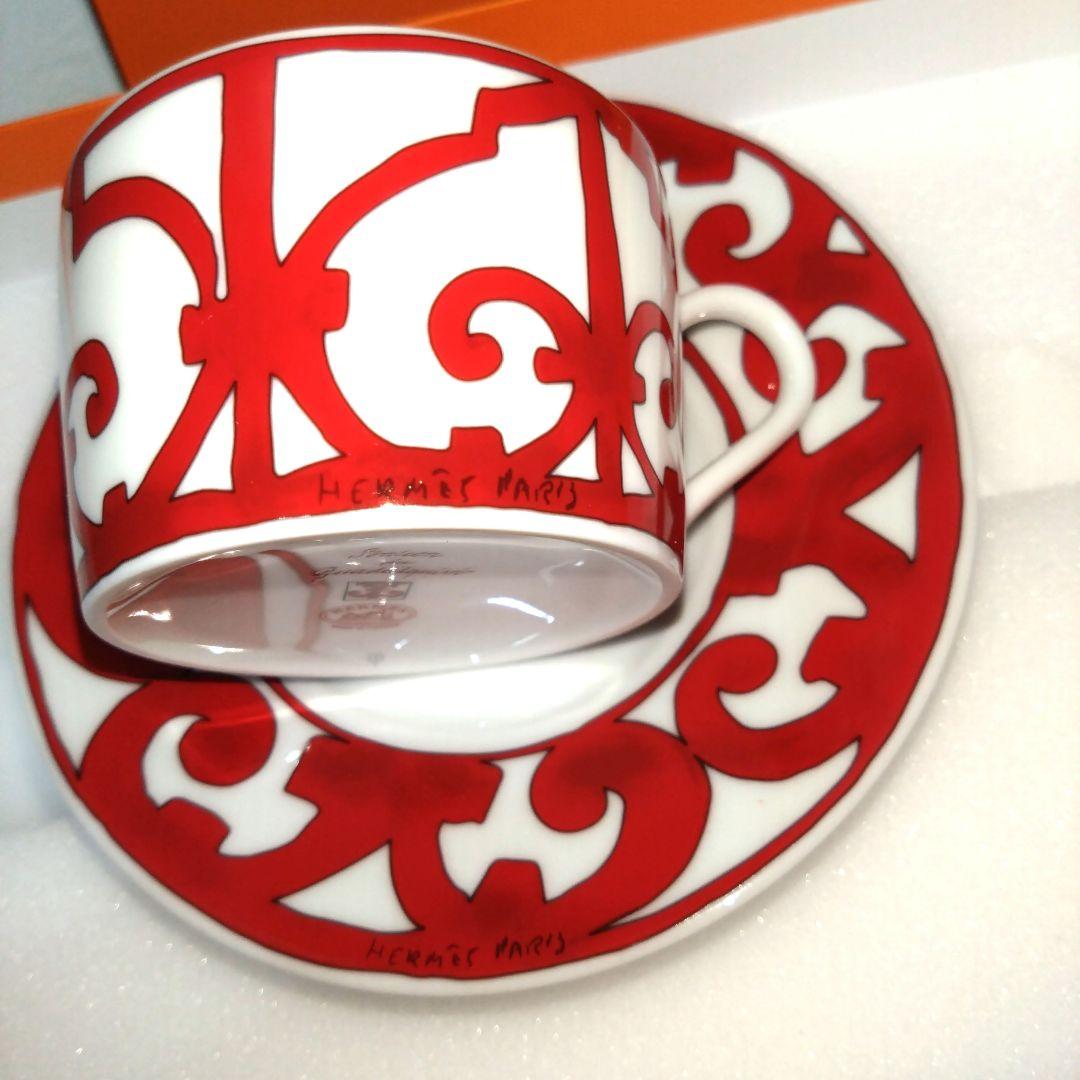 新品 エルメス HERMES ガダルキヴィール カップ＆ソーサー 食器セット