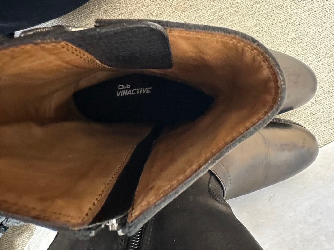 JIMMY CHOO ダークブラウン エンジニアブーツ