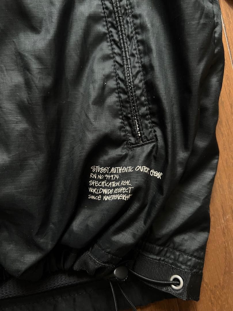 Stussy AUTHENTIC GEAR ナイロンジャケット ダブルジップ