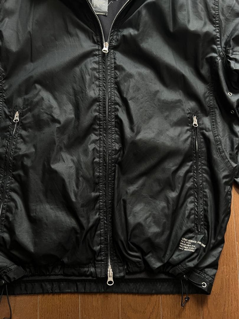 Stussy AUTHENTIC GEAR ナイロンジャケット ダブルジップ