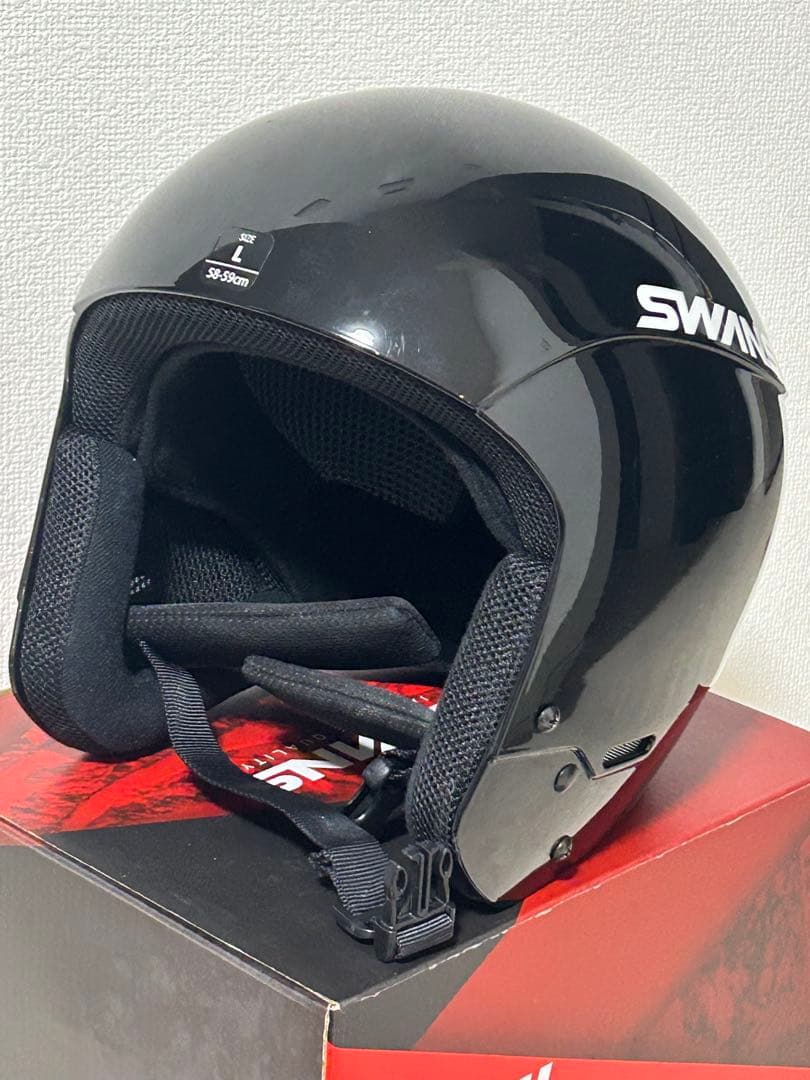 SWANSスキーヘルメットFIS規格モデルL(58-59)HSR-90FIS