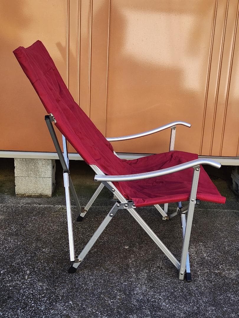 小川キャンパル リラックスアームチェア 1956 レッド系 2脚セット