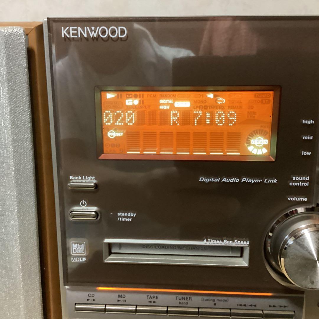 KENWOOD　ケンウッド　RXD-SV3MD　ミニコンポ　 アンテナリモコン付