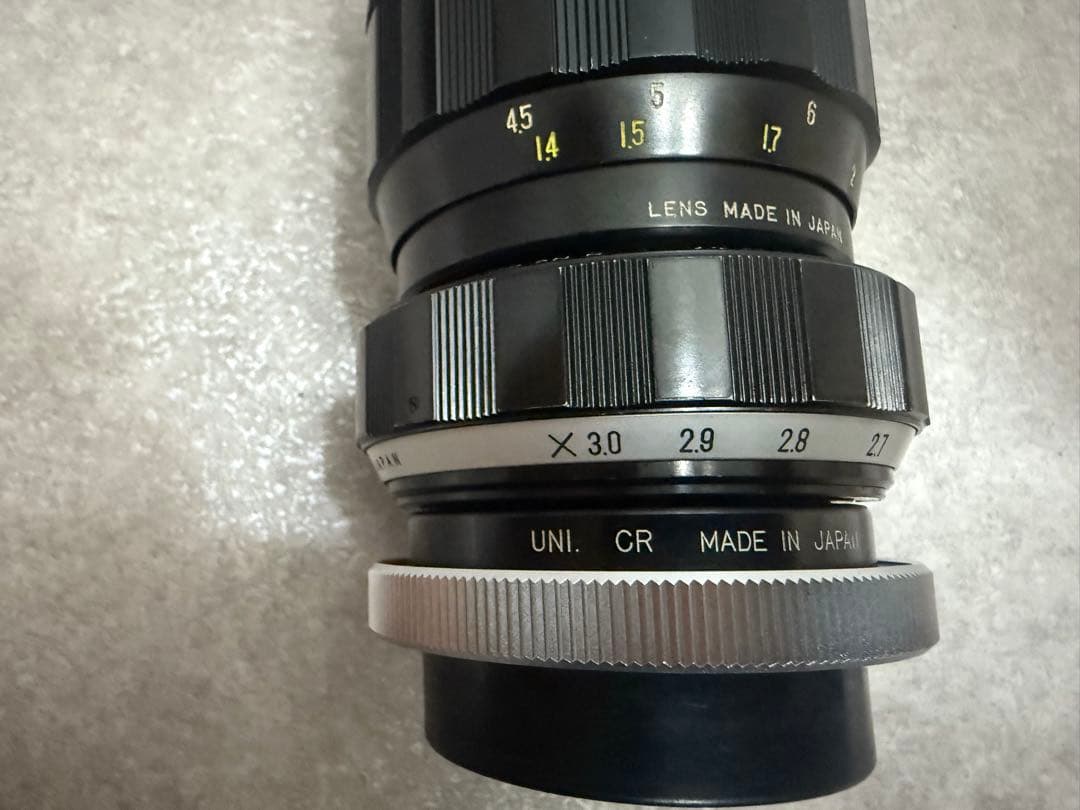 カメラレンズ KOMURA SANKYO KOHKI f=100mm 1:1.8