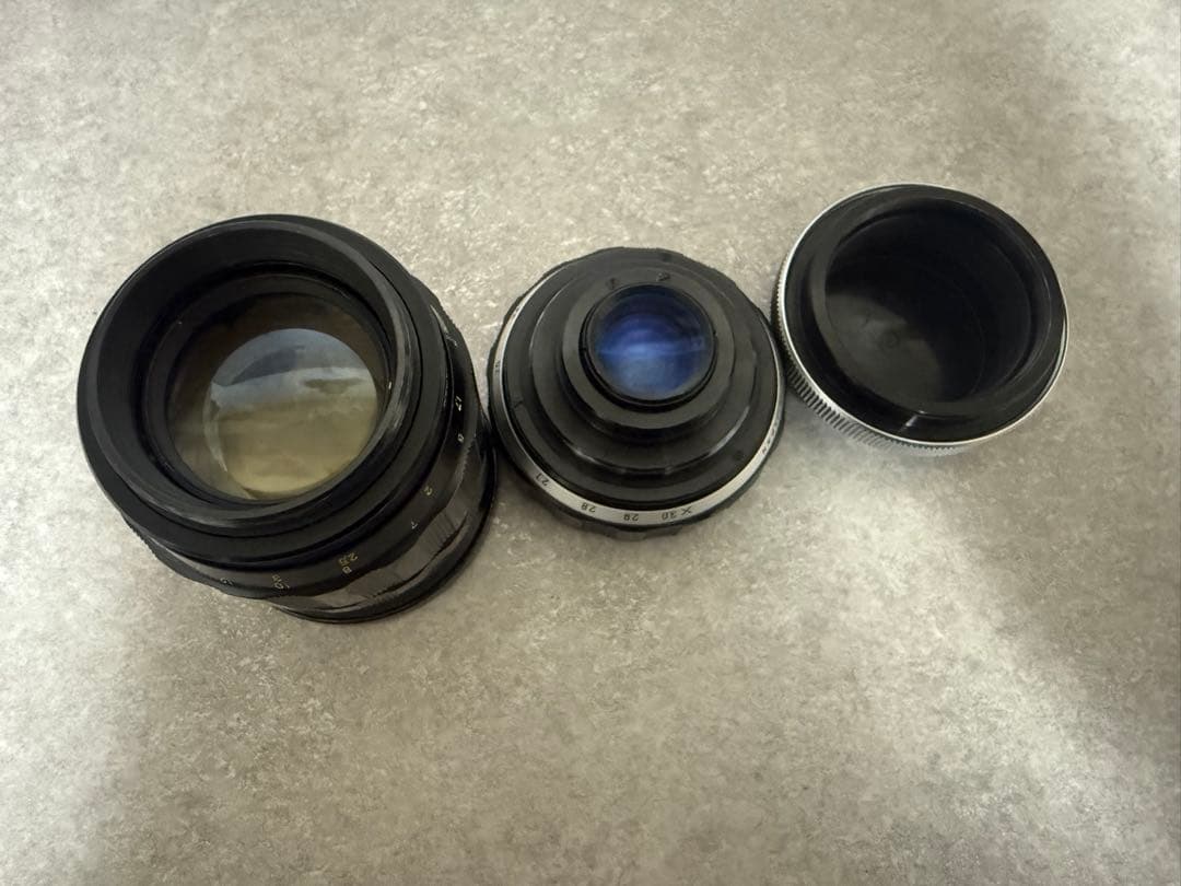 カメラレンズ KOMURA SANKYO KOHKI f=100mm 1:1.8