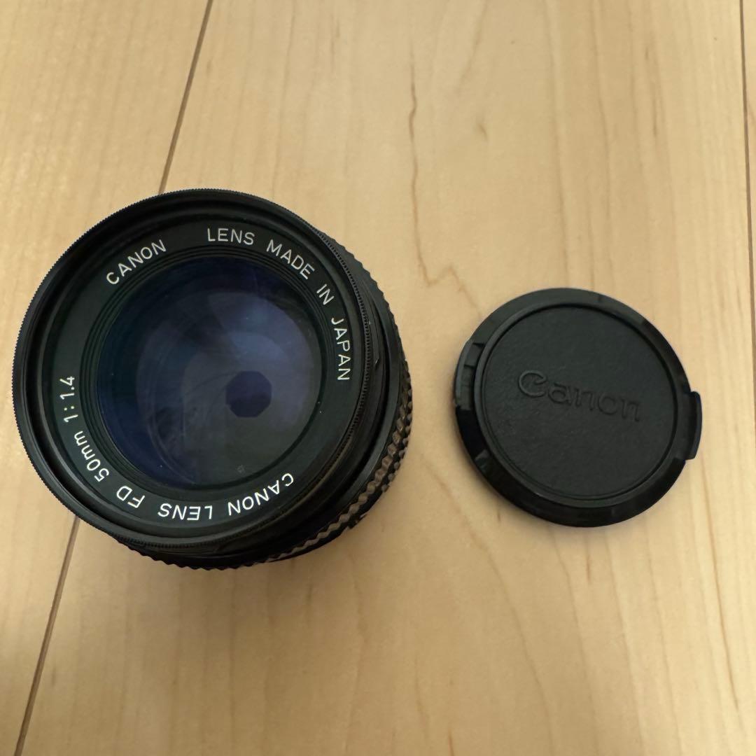 【整備済】Canon 旧F-1 前期 ボディ ブラック　※作例掲載