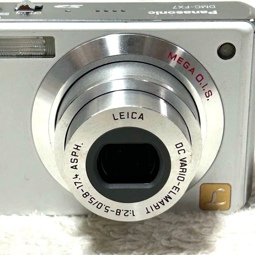 【美品 動作確認済】Panasonic LUMIX DMC-FX7 ホワイト