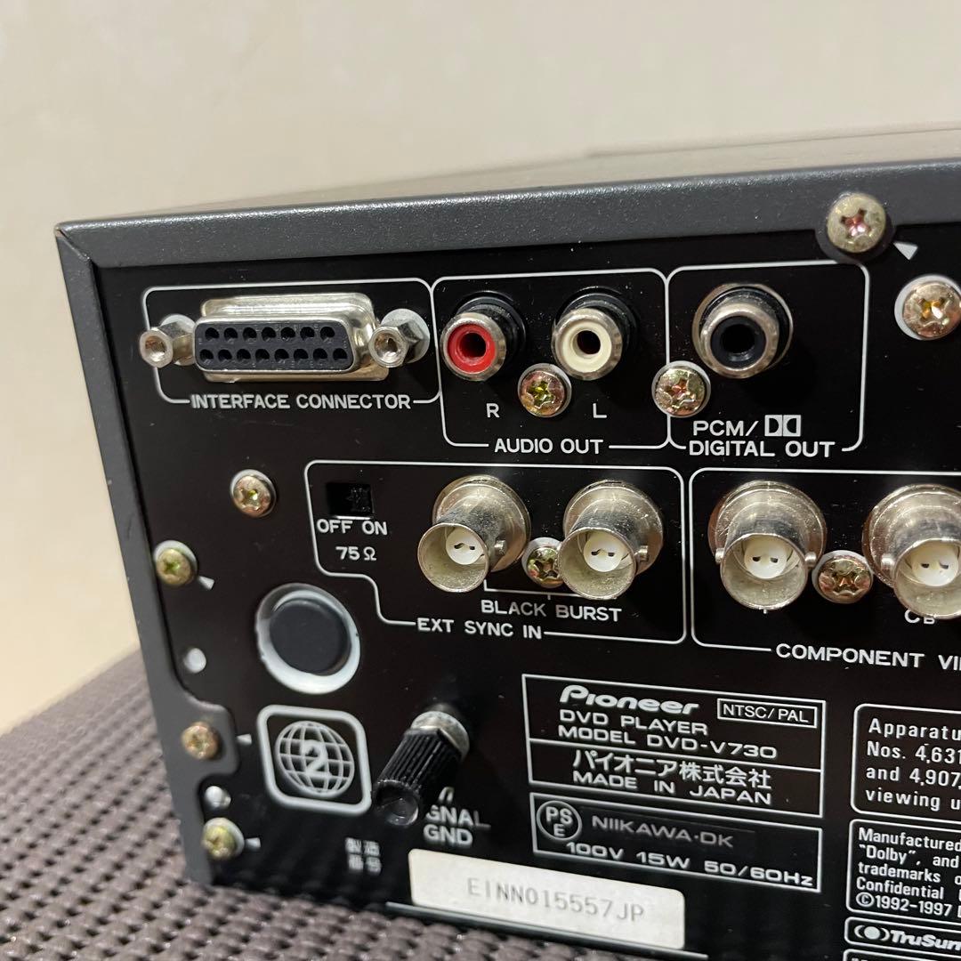 【美品/１か月保証付き】業務用 DVD-V730 DVD-ビデオ pioneer