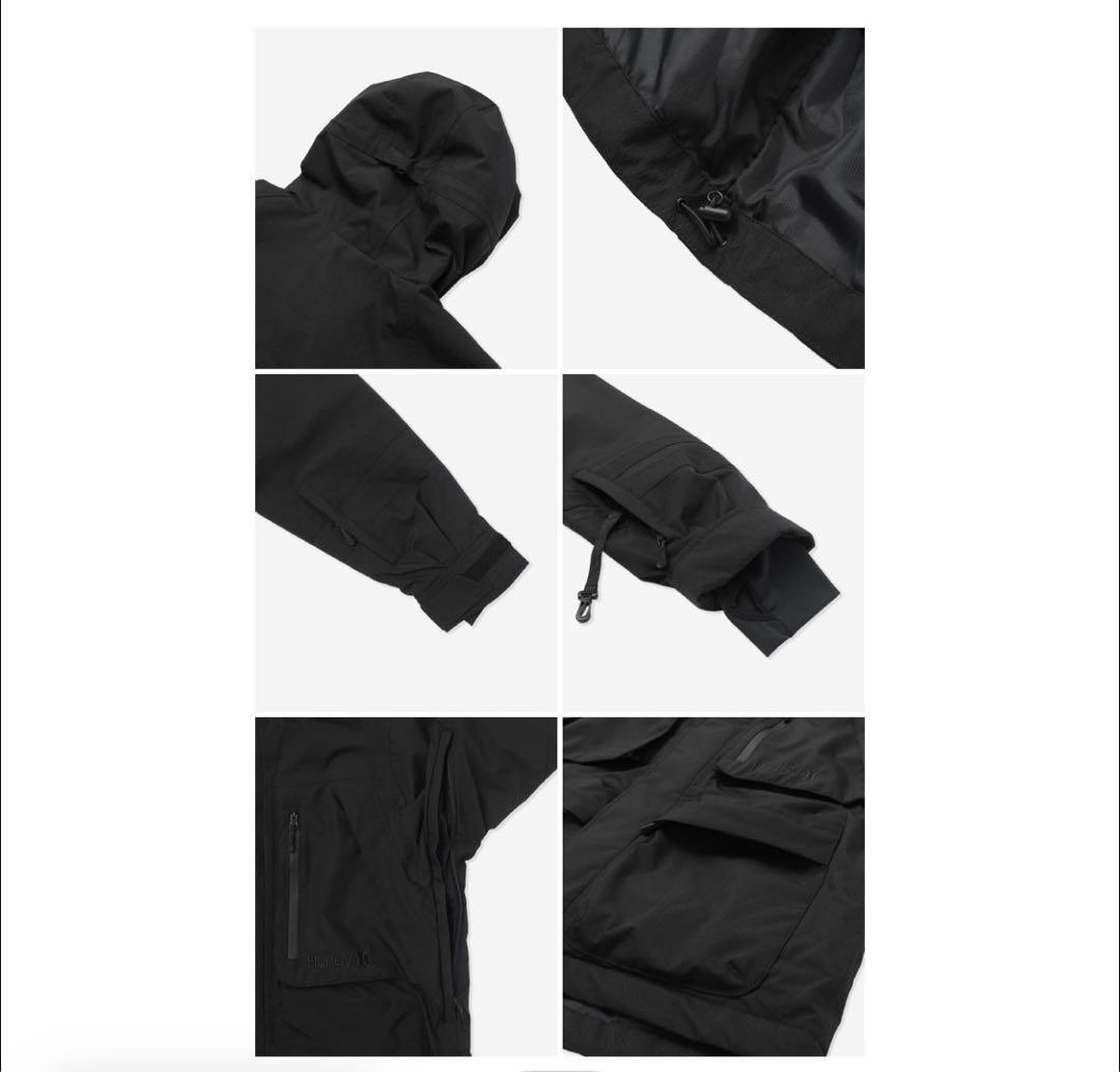 【新品】Hurley スノーボードウエア上下セットXL