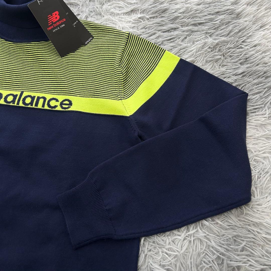 おまとめ　新品　ニューバランスゴルフ　ニット　セーター　タートルネック　ネイビー