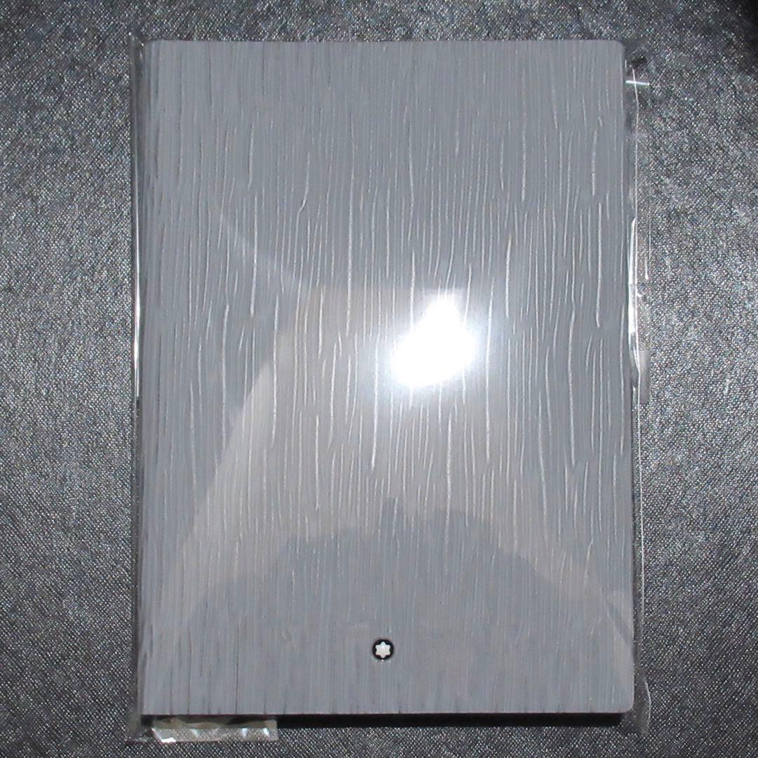 モンブラン ノート ミディアム コルテッチャレザー ウォームグレー 136629