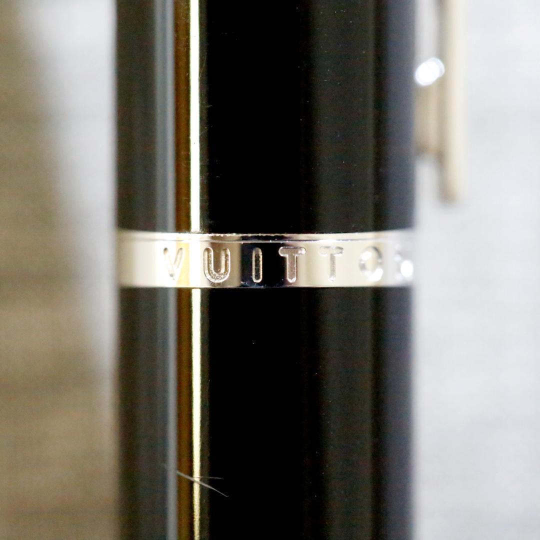 【レア美品 送料込み】ルイヴィトン 万年筆 ドックプリュム ラッカー ノワール
