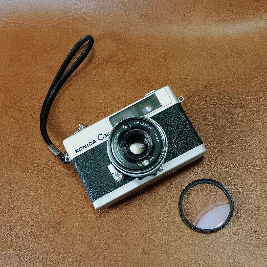 フィルムカメラ【完動品】コニカC35 芦田愛菜カメラ