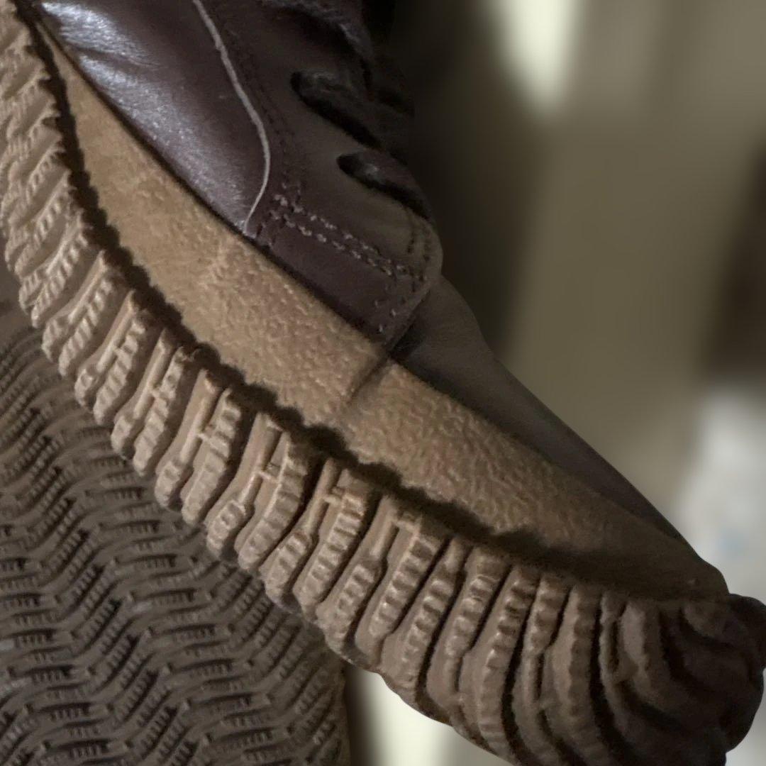 やっちゃん様国産カンガルーレザースニーカー 26.5 スピングルムーブ　ブラウン