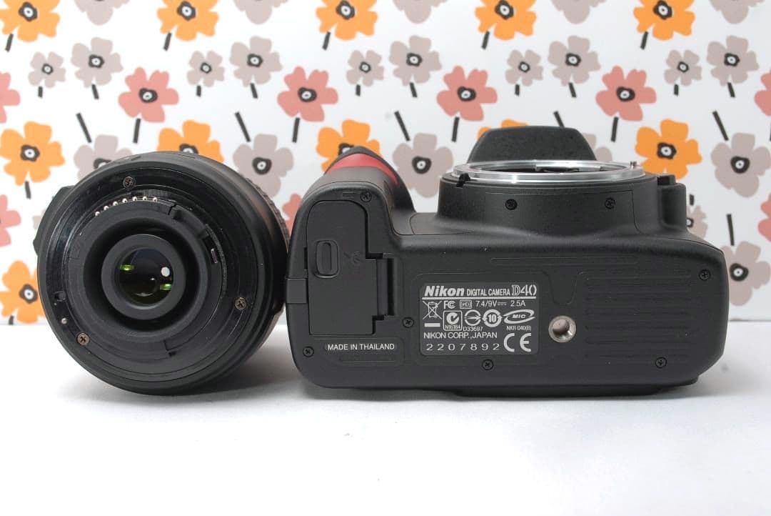 ❤即購入1000円OFF❤Nikon D40❤スマホ撮影に物足りないアナタに！❤